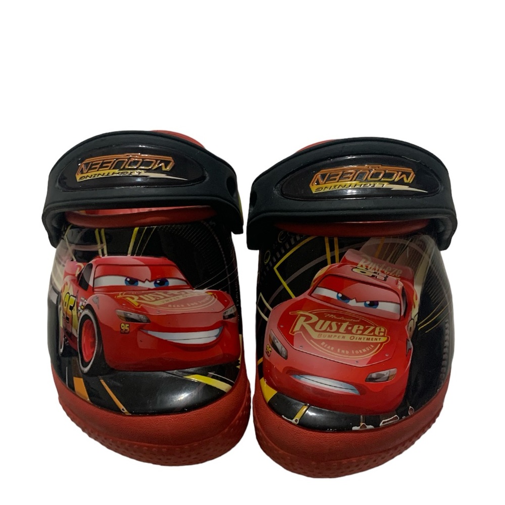 Lightning McQueen light up crocs
